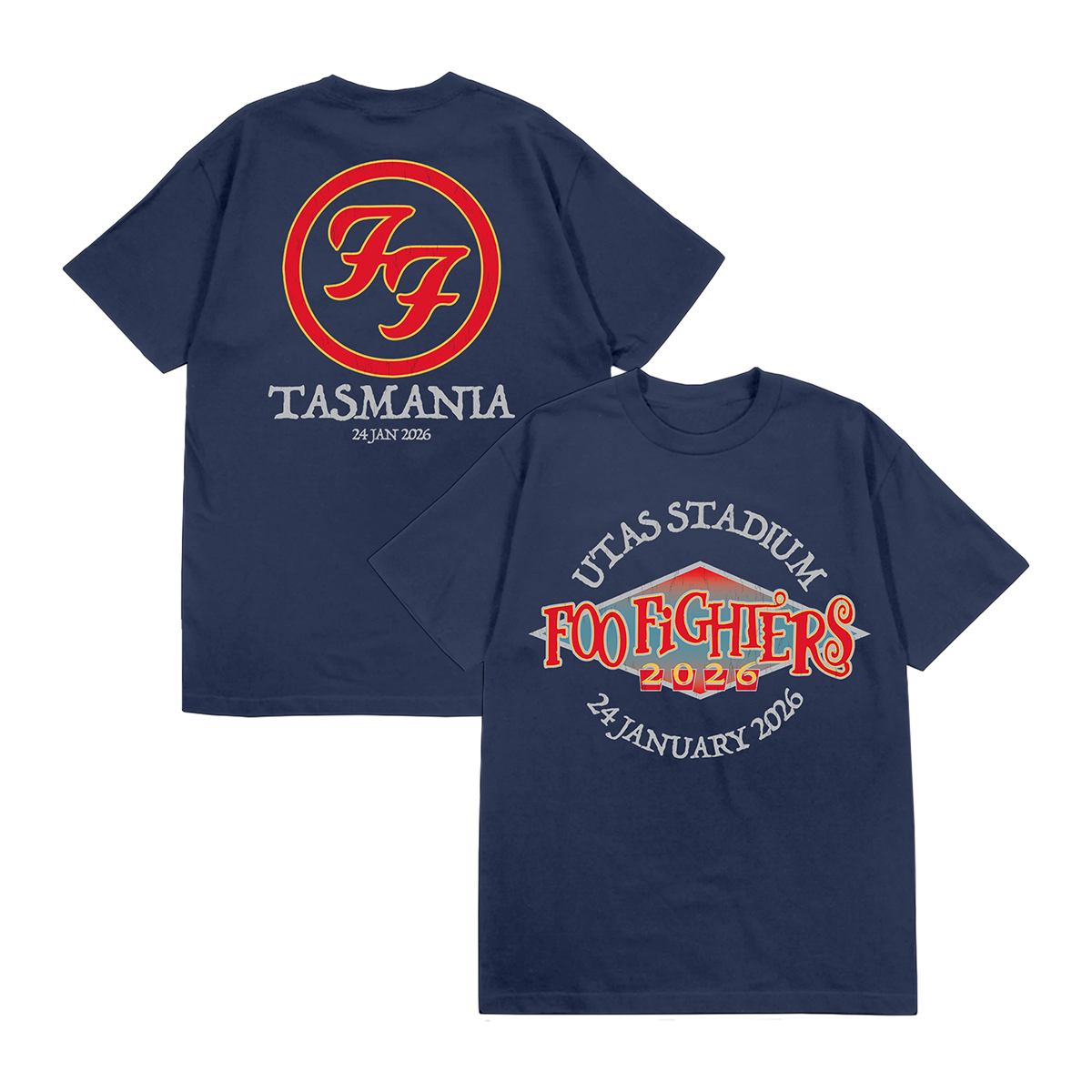 Foo Fighters 2026 Utas Stadium Tee